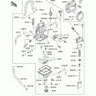 KX250 (KX250-M1) Карбюратор