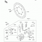 Vulcan 1500 Drifter (VN1500-R2) Front brake(r1-r3)