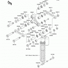 KX250 (KX250-M1) Задняя подвеска