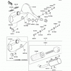 KX250 (KX250-M1) Глушитель