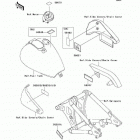 Vulcan 800 (VN800-A6) Наклейки предупреждения