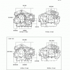 Vulcan 1500 Classic (VN1500-E4) Болты крепления картера