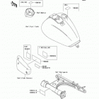 Vulcan 1500 Classic (VN1500-E4) Наклейки предупреждения