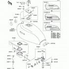 GTO (KH125-M5) Топливный бак