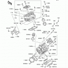 Vulcan 750 (VN750-A17) Головка цилиндра