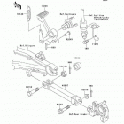 ZRX1200R (ZR1200-A3) Педаль тормоза