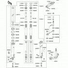 Voyager XII (ZG1200-B16) Передняя вилка