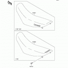 KDX200 (KDX200-H6) Сидение