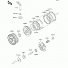 Eliminator 125 (BN125-A7) Сцепление