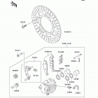 Vulcan 1500 Classic (VN1500-E4) Передний тормоз