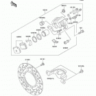 KX65 (KX65-A2) Rear brake(kx65-a1-a4)