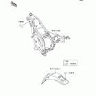 KDX200 (KDX200-H6) Наклейки предупреждения