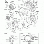 ZRX1200R (ZR1200-A3) Крышки двигателя
