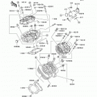 Vulcan 1500 Classic (VN1500-E4) Головка цилиндра