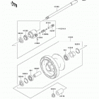 Vulcan 1500 Classic (VN1500-E4) Переднее колесо