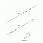 KX250 (KX250-M1) Тросы управления