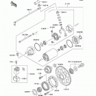 Vulcan 1500 Classic (VN1500-E4) Стартер