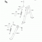 GTO (KH125-M5) Подножка