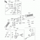 Ninja 500R (EX500-D7) Руль