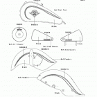Vulcan 800 Drifter (VN800-E2) Decals(black)(e2)