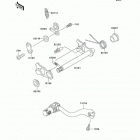 KX500 (KX500-E12) Механизм переключения передач