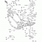 Ninja 500R (EX500-D7) Electro bracket