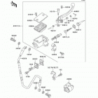 KX500 (KX500-E12) Главный тормозной цилиндр,передний