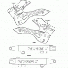 KX125 (KX125-L4) Наклейки