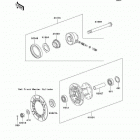 KLR250 (KL250-D17) Переднее колесо