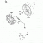 KLR250 (KL250-D17) Генератор