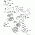 Vulcan 1500 Classic Fi (VN1500-N1) Крышка головки цилиндров
