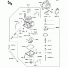 KX500 (KX500-E12) Карбюратор