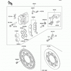 KX500 (KX500-E12) Передний тормоз