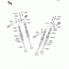 Ninja 500R (EX500-D7) Клапана