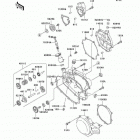 KX100 (KX100-D2) Engine cover(s)(d1 / d2)