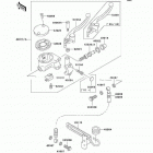Vulcan 1500 Classic (VN1500-E4) Главный тормозной цилиндр,передний
