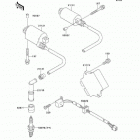 Ninja 500R (EX500-D7) Система зажигания