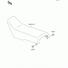 KX500 (KX500-E12) Сидение