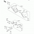 KLR250 (KL250-D17) Фонарь