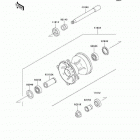 KX125 (KX125-L4) Переднее колесо