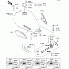 CANADA ONLY (EJ650-A3) Fuel tank(ej650-a3 / a4)