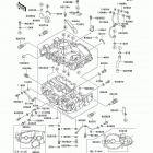 Ninja 500R (EX500-D7) Картер