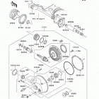 Vulcan 1500 Classic (VN1500-E4) Приводной вал