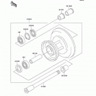 CANADA ONLY (EJ650-A3) Front wheel(ej650-a3 / a4)