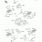 Ninja 500R (EX500-D7) Подножки