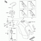 KX500 (KX500-E12) Топливный бак