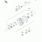 KX250 (KX250-L3) Переднее колесо