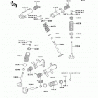 Vulcan 800 (VN800-A6) Клапана