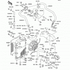 Vulcan 1500 Nomad (VN1500-G2A) Радиатор
