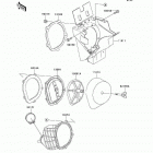 KX125 (KX125-L2) Воздухозаборник